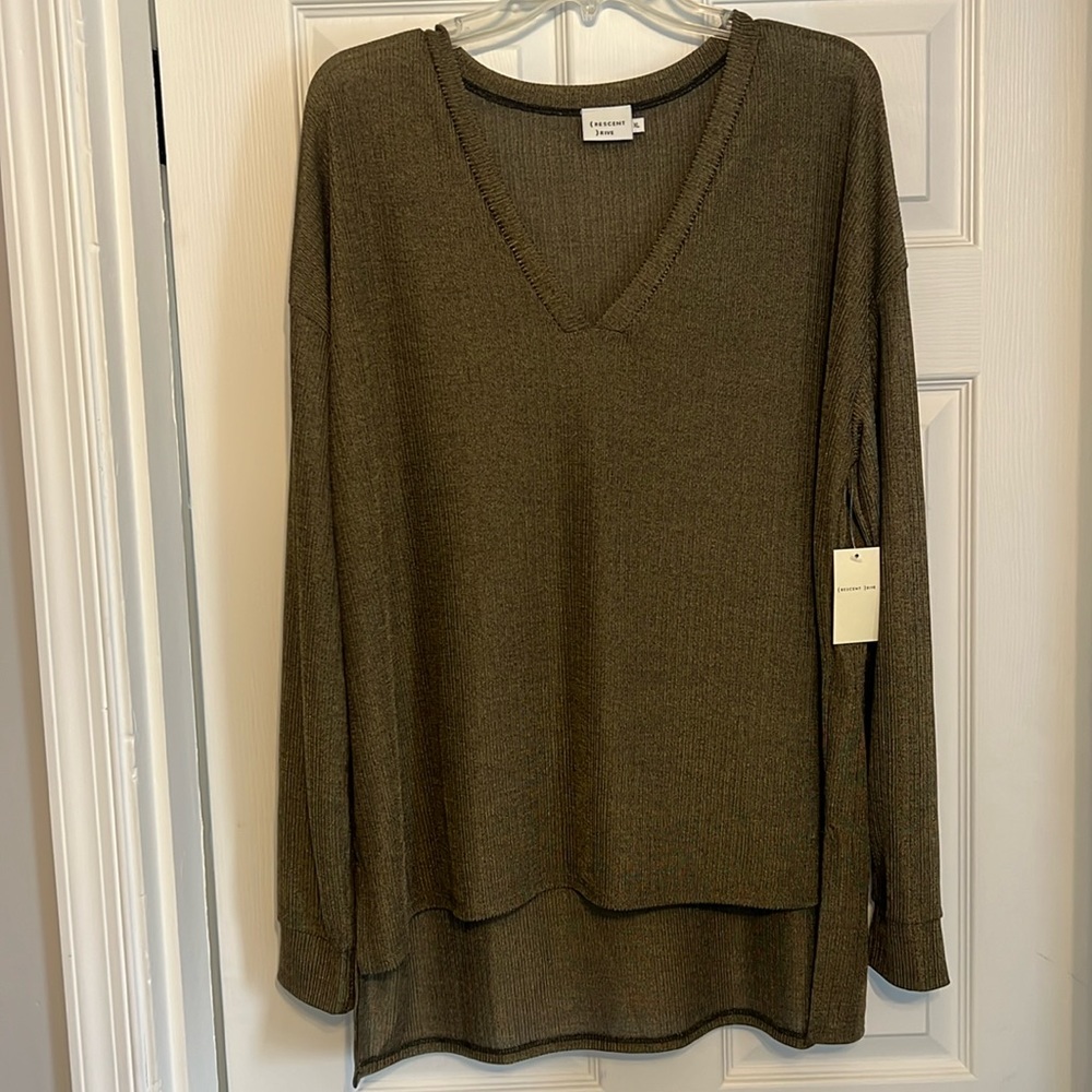 Crescent Drive long Sleeve Blouse